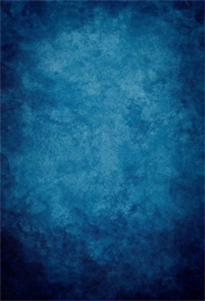 Yeele 8x10ft Vintage Dark Blue Photography Backdrop Solid Blurry Gradient Pastel Chic Colours Design Photo Background Photobooth Adult Baby Party Photo Video Shoot Studio Props Drop Vinyl Wallpaper - Image 1